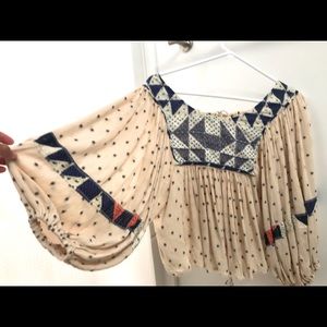 Free People Boho Top